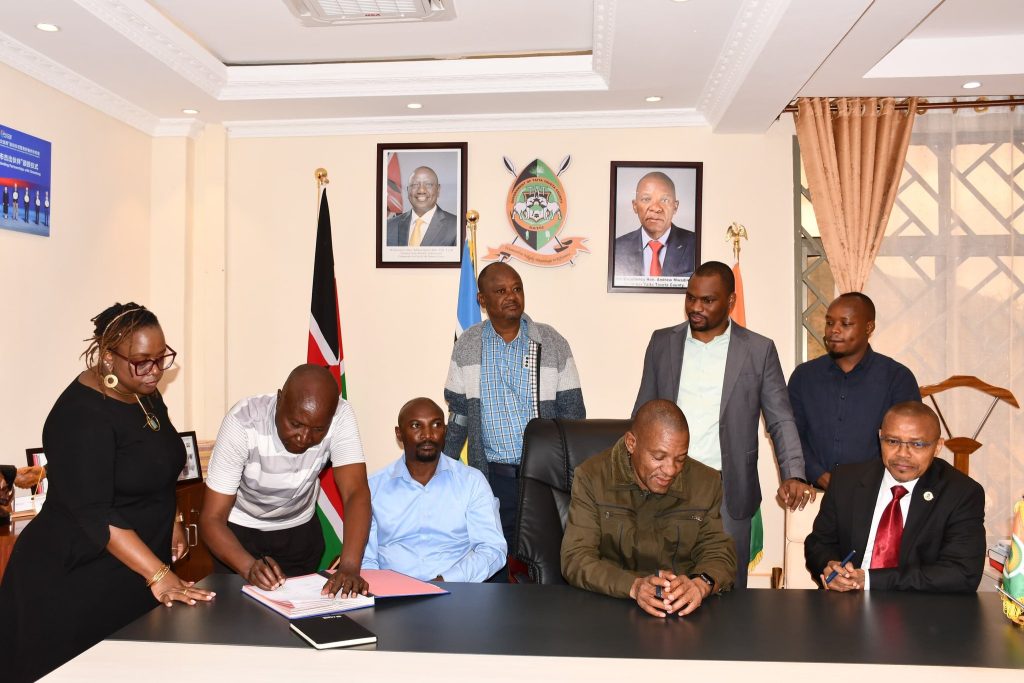 Taita Taveta signs a landmark MoU with Rural Water