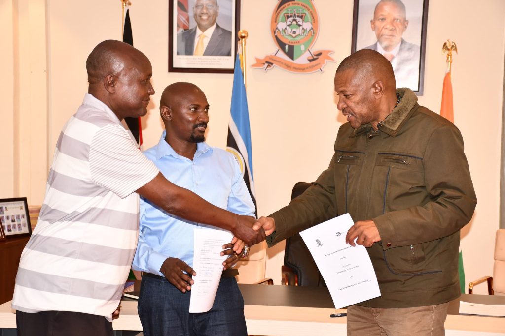 Taita Taveta signs a landmark MoU with Rural Water